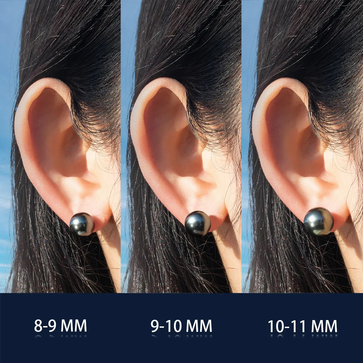 Boucles D'oreilles Perles de Tahiti
