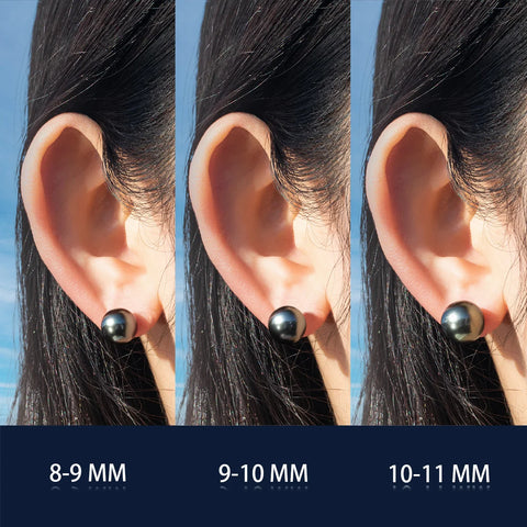 Boucles D'oreilles Perles de Tahiti