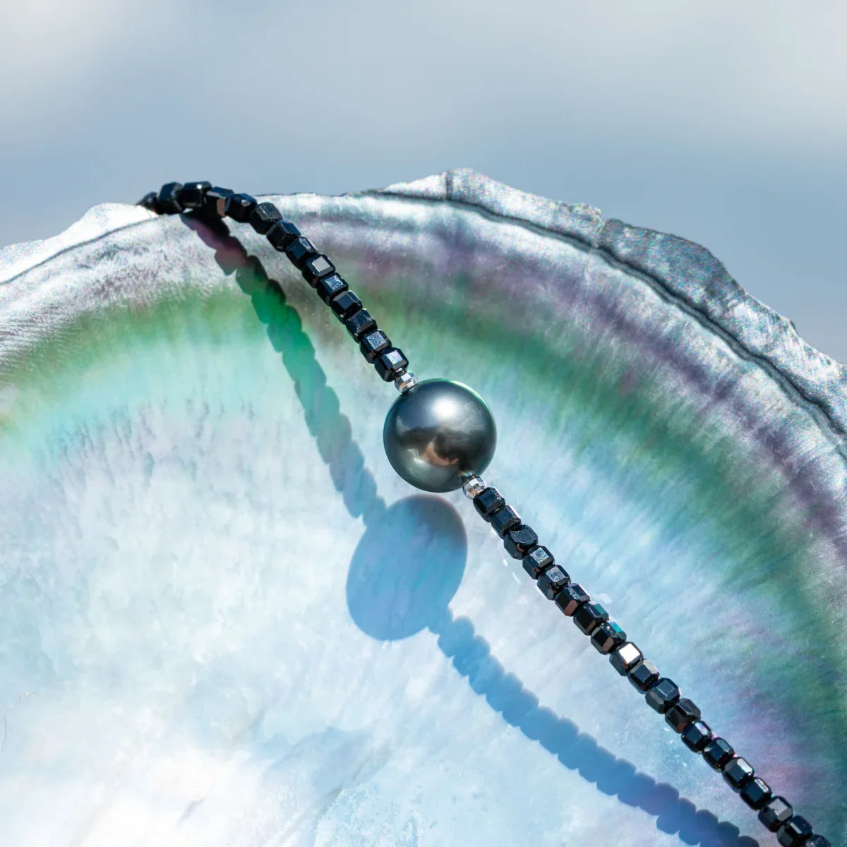 Collier avec une Perle de Tahiti