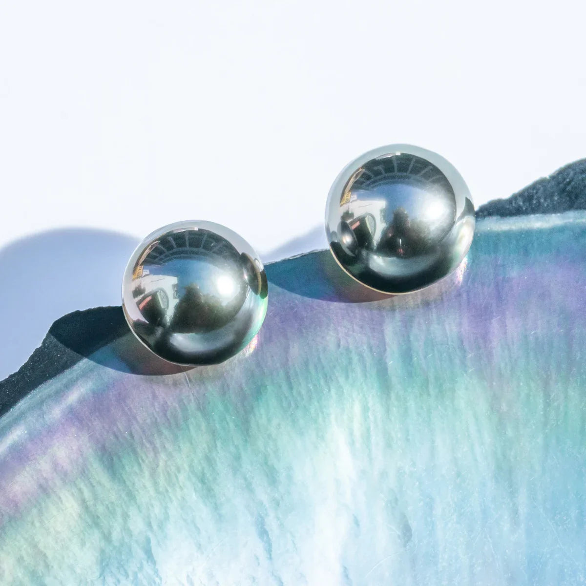 Boucle D'oreille Perle de Culture Tahiti