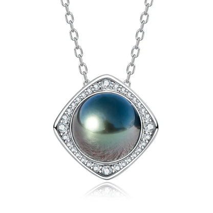 Pendentif Argent Perle de Tahiti