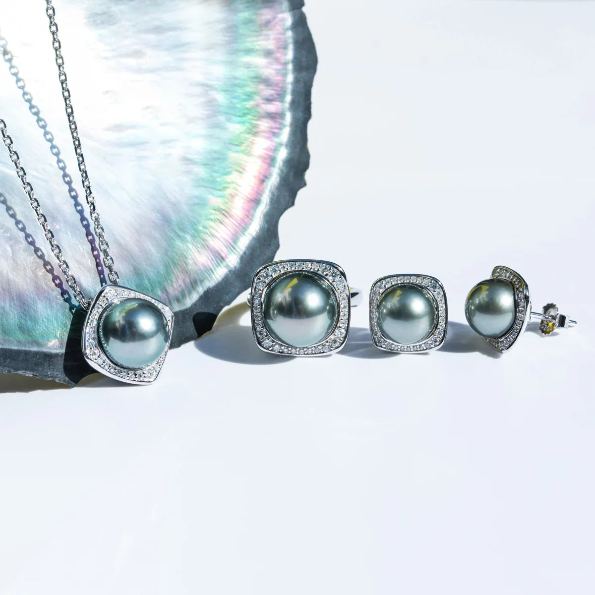 Pendentif Argent Perle de Tahiti