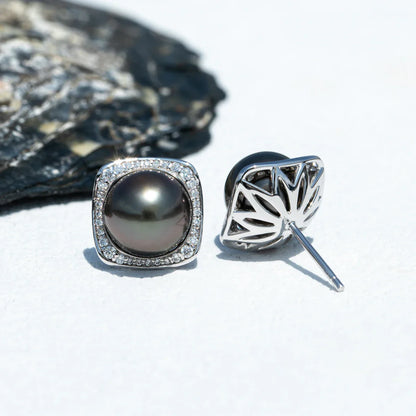 Perles de Tahiti Boucles D'oreilles