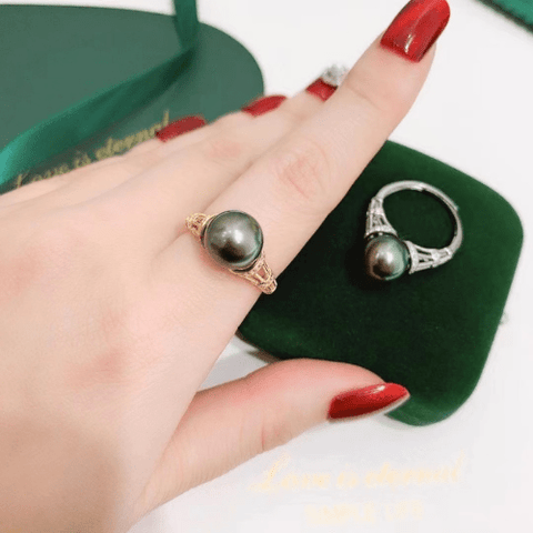 Bague Perle de Tahiti 