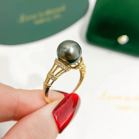 Bague Perle de Tahiti 