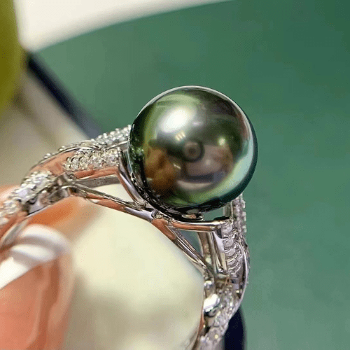 Bague perle de Tahiti Léa