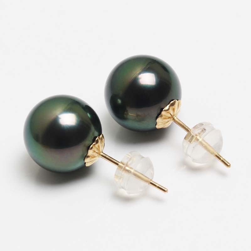 Boucle d'oreille Perle de Tahiti Alice