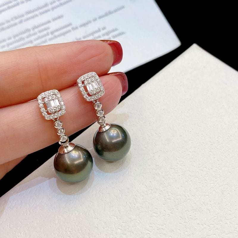 Boucle D'oreille Perle de Tahiti 