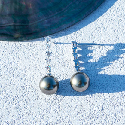 Boucle D'oreille Perle de Tahiti Annabelle