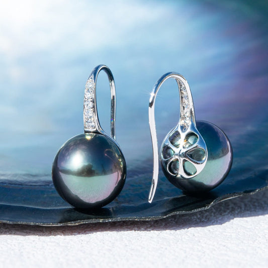 Boucle D'oreille Perle de Tahiti Ariana