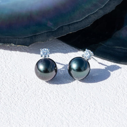 Boucle D'oreille Perle de Tahiti 