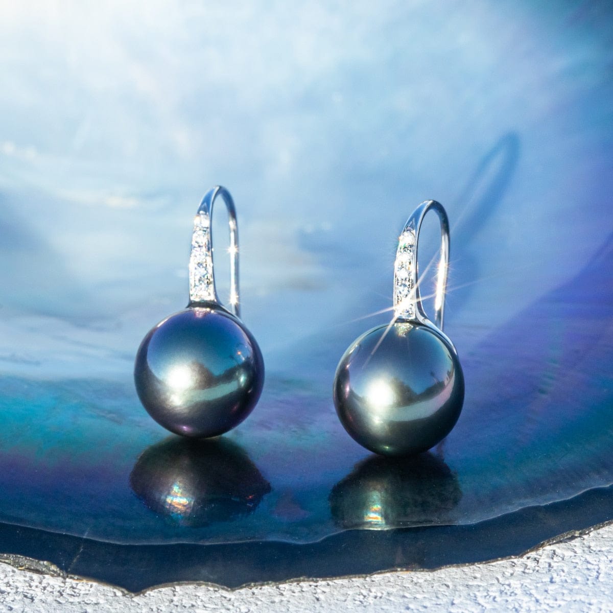 Boucle D'oreille Perle de Tahiti Ariana