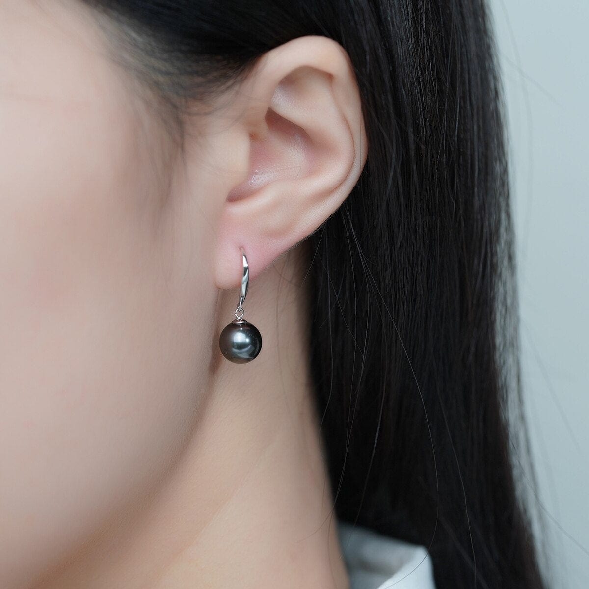 Boucle D'oreille Perle de Tahiti Anna
