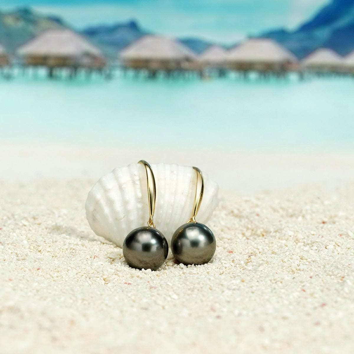 Boucle D'oreille Perle de Tahiti Anna