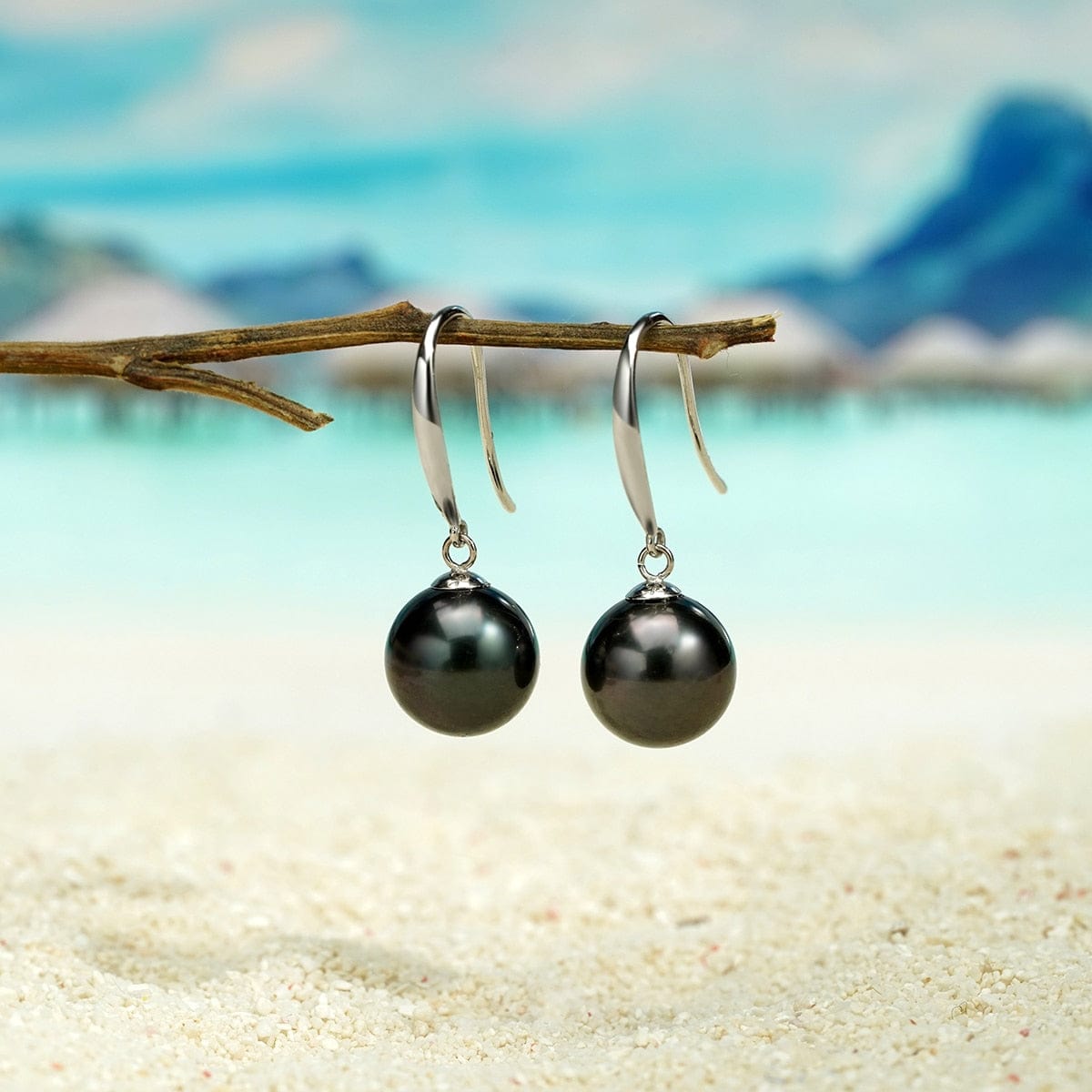 Boucle D'oreille Perle de Tahiti Anna