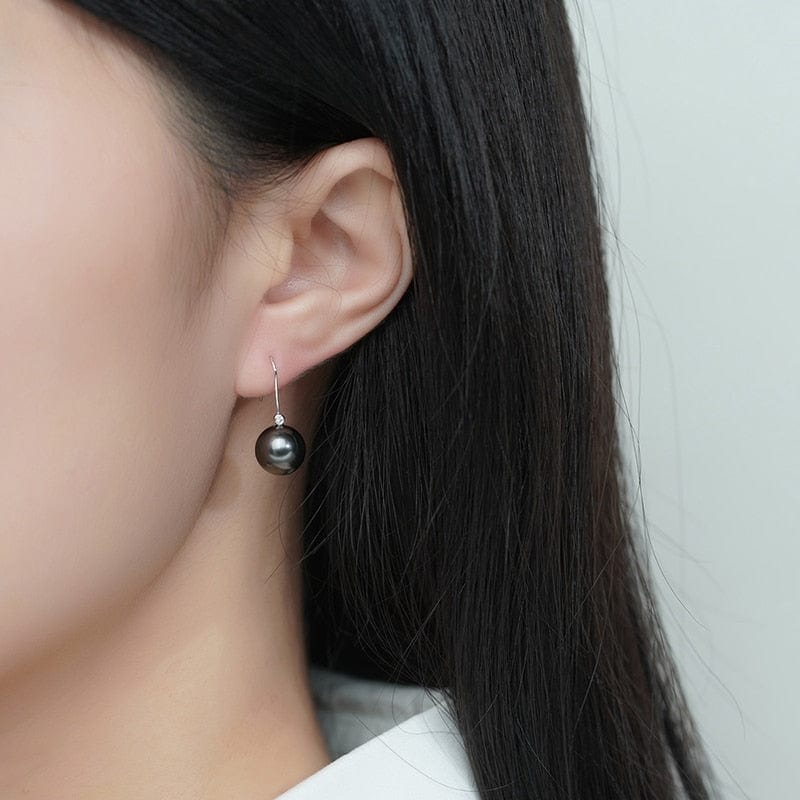 Boucle D'oreille Perle de Tahiti Ava