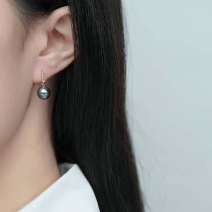 Boucle D'oreille Perle de Tahiti Adeline