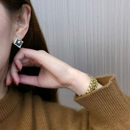 Boucle D'oreille Perle de Tahiti Léna
