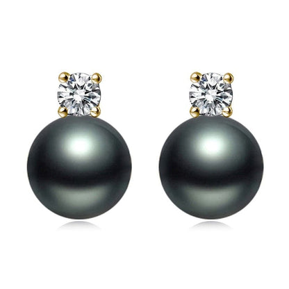 Boucle D'oreille Perle de Tahiti Aria