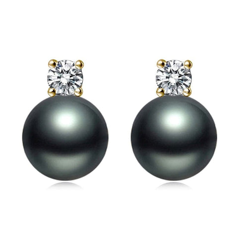 Boucle D'oreille Perle de Tahiti 