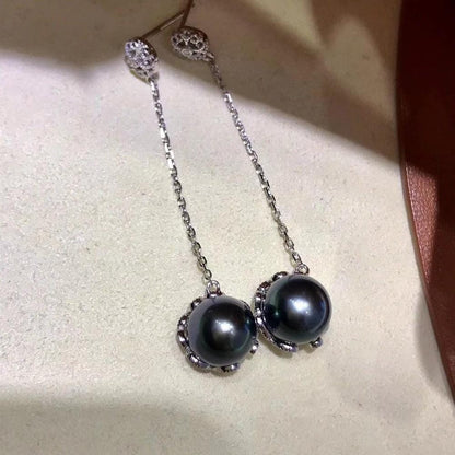 Boucle D'oreille Perle de Tahiti Lola