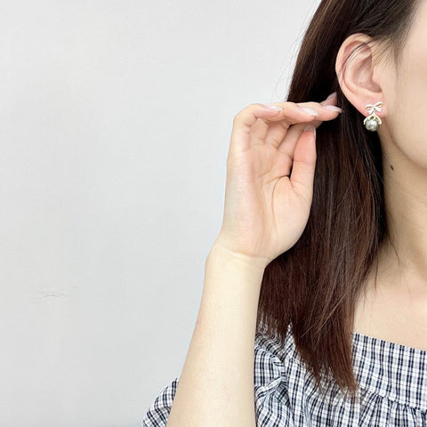 Boucle D'oreille Perle de Tahiti