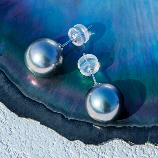 Boucle D'oreille Perle de Tahiti 