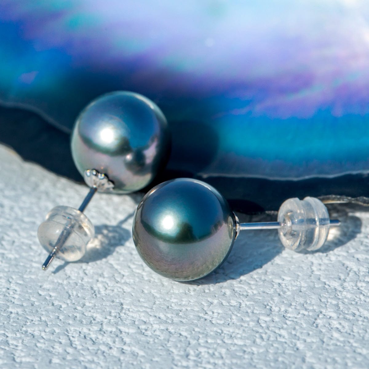 Boucle D'oreille Perle de Tahiti Audrey