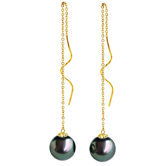 Boucle D'oreille Perle de Tahiti Amelia