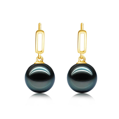 Boucle D'oreille Perle de Tahiti Adeline