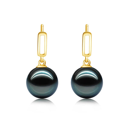 Boucle D'oreille Perle de Tahiti Adeline