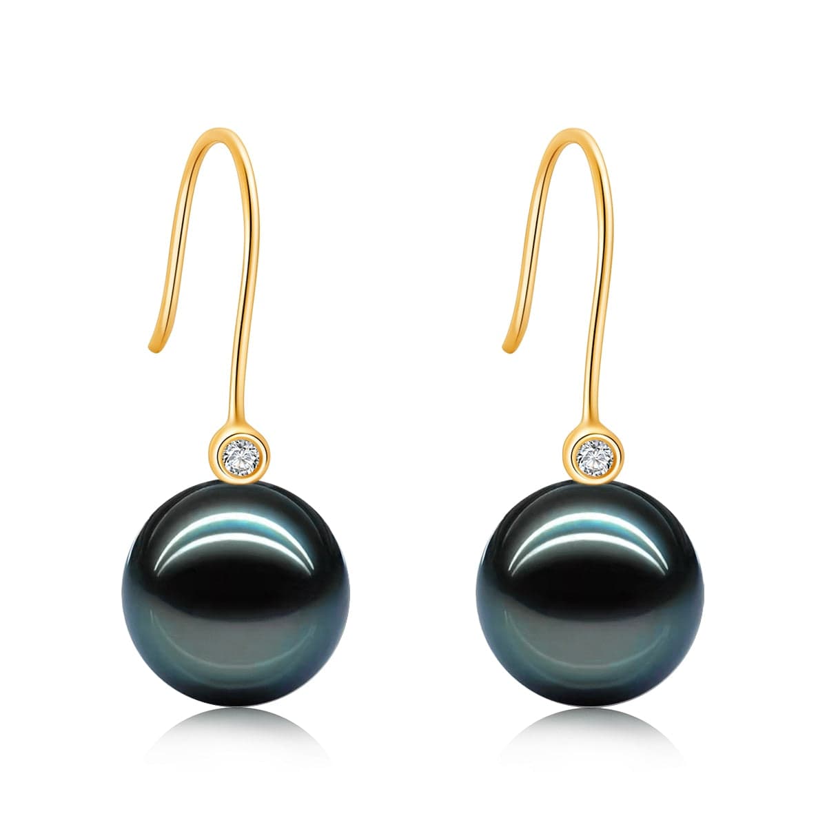 Boucle D'oreille Perle de Tahiti Ava