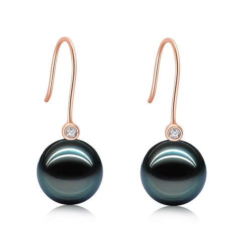 Boucle D'oreille Perle de Tahiti 