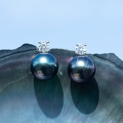 Boucle D'oreille Perle de Tahiti 