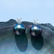 Boucle D'oreille Perle de Tahiti 