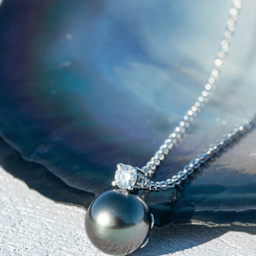Pendentif Perle de Tahiti Tumata