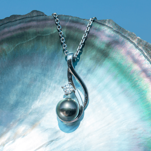 Pendentif Perle de Tahiti Titaua