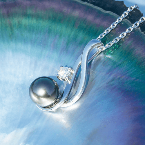 Pendentif Perle de Tahiti Titaua